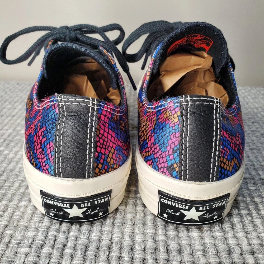 Converse CHUCK 70 OX Blue Pink Egret Canvas Low Top Women's Size 6